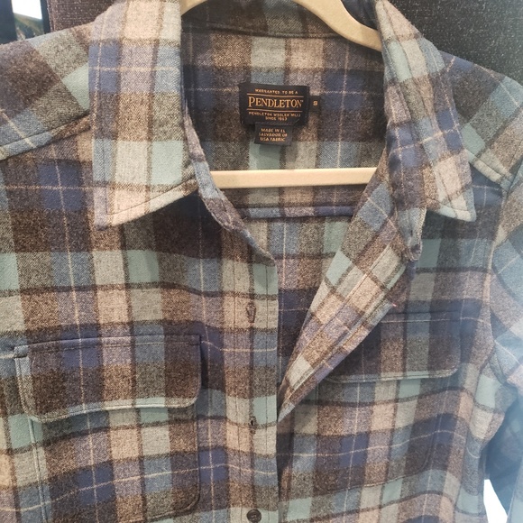 Pendleton 100% Wool Flannel - Picture 1 of 7